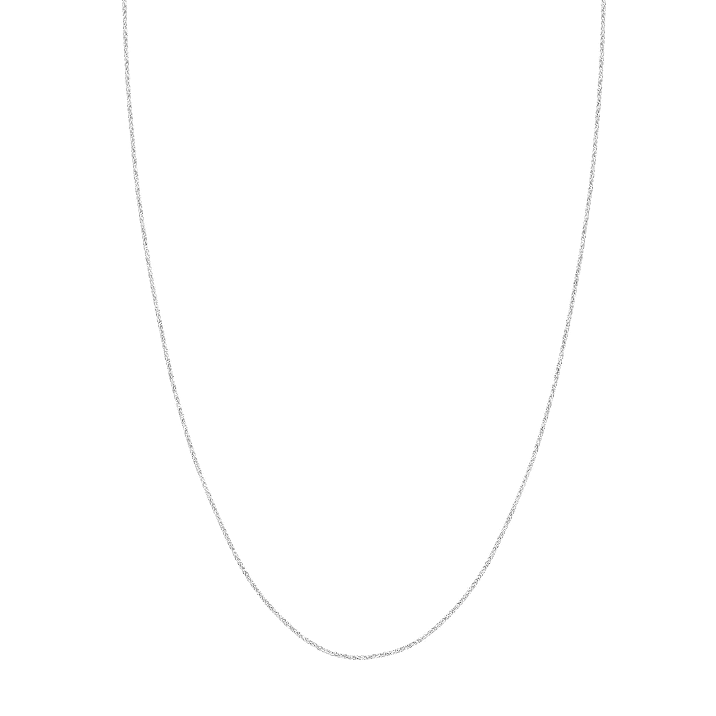 Adjustable Wheat Chain Necklace with Slider