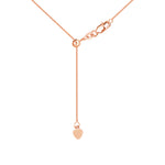 Adjustable Wheat Chain Necklace with Slider