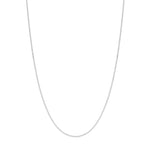 0.8mm Box Chain with Slider Bead