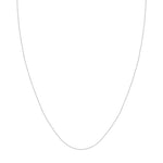 Adjustable Cable Chain Necklace with Slider