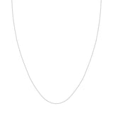 Adjustable Cable Chain Necklace with Slider