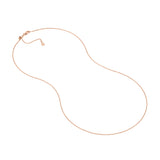 D/C Cable Chain Necklace with Slider Bead
