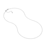D/C Cable Chain Necklace with Slider Bead