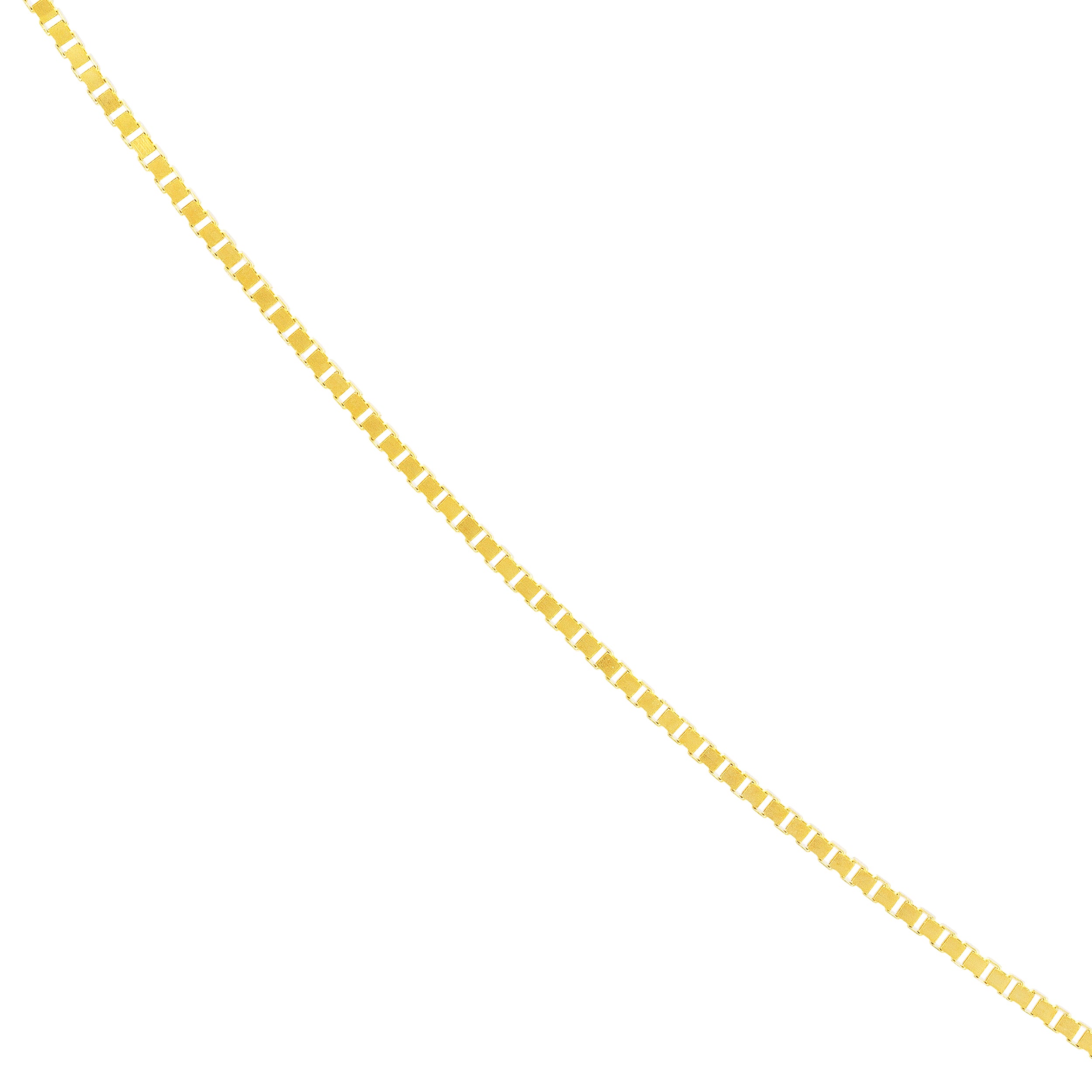 0.96mm Box Chain with Slider Bead