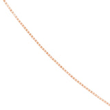 0.96mm Box Chain with Slider Bead