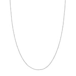 Adjustable Sparkle Chain Necklace with Slider
