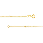 Bead and Marquise Stations Necklace