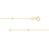 Bead and Marquise Stations Necklace