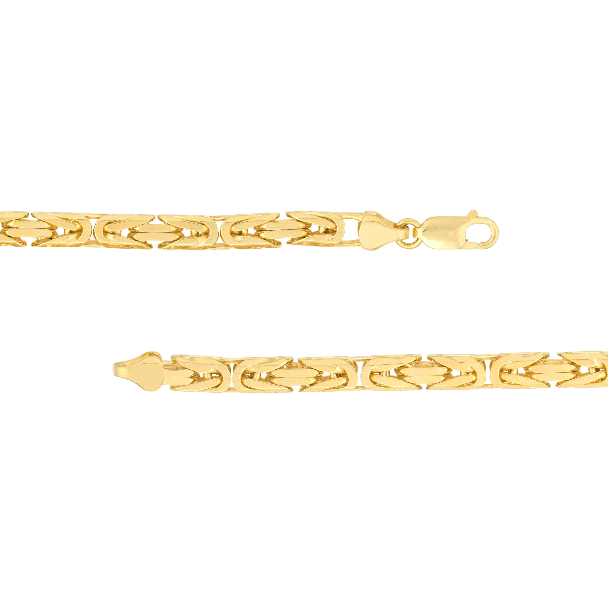 5.20mm Square Beveled Byzantine Chain