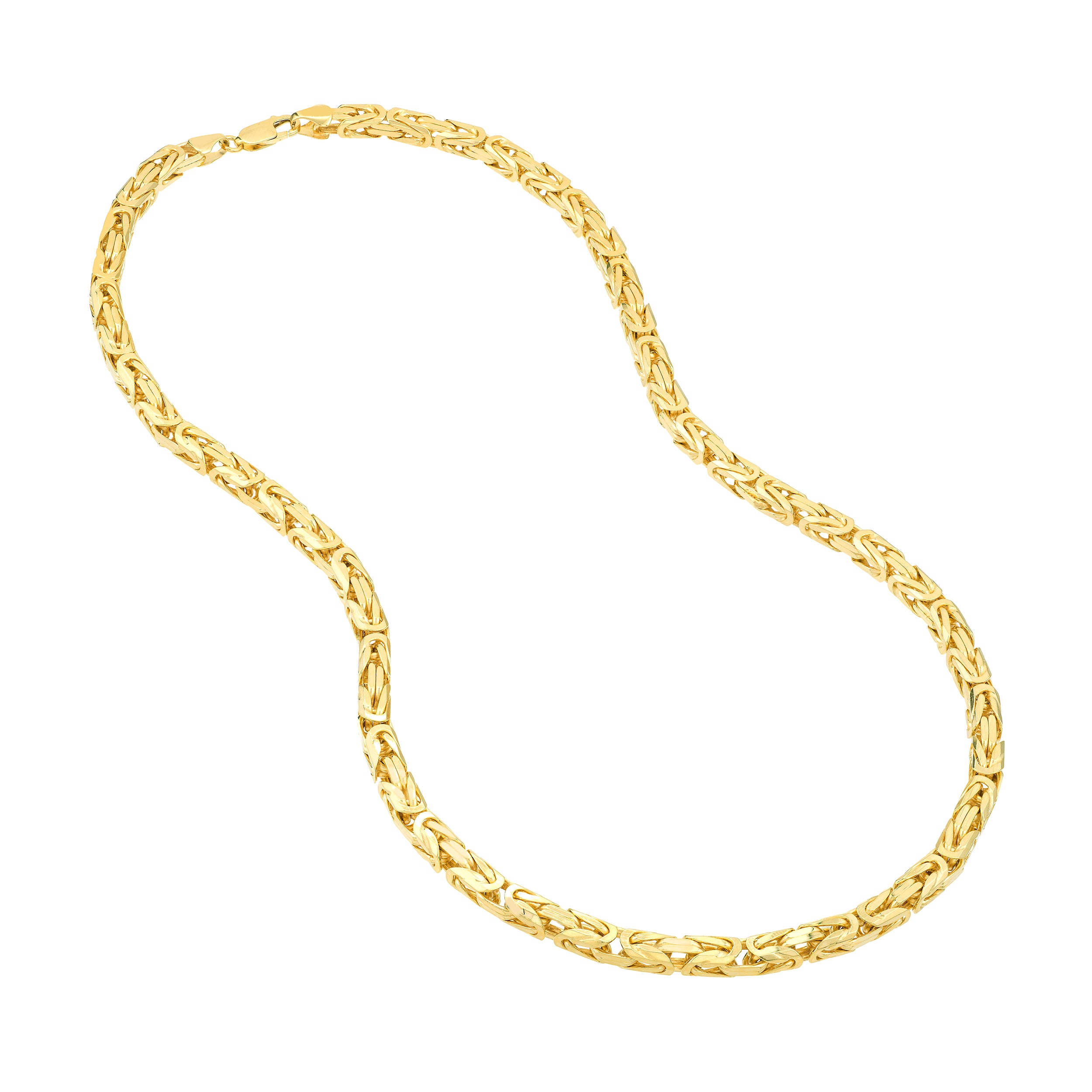 5.20mm Square Beveled Byzantine Chain