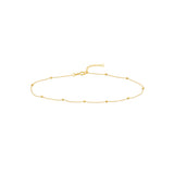 D/C Bead Stations Adjustable Anklet