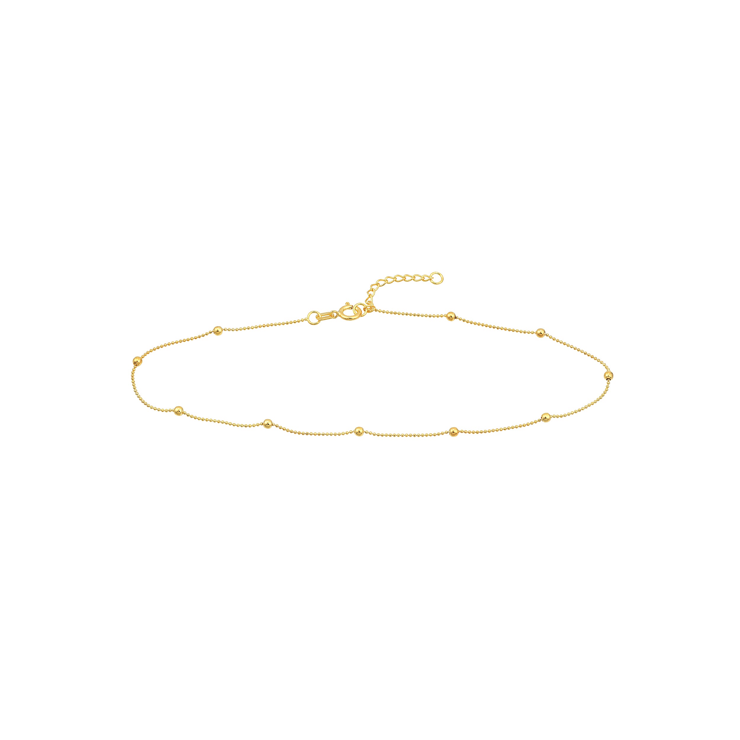 D/C Bead Stations Adjustable Anklet