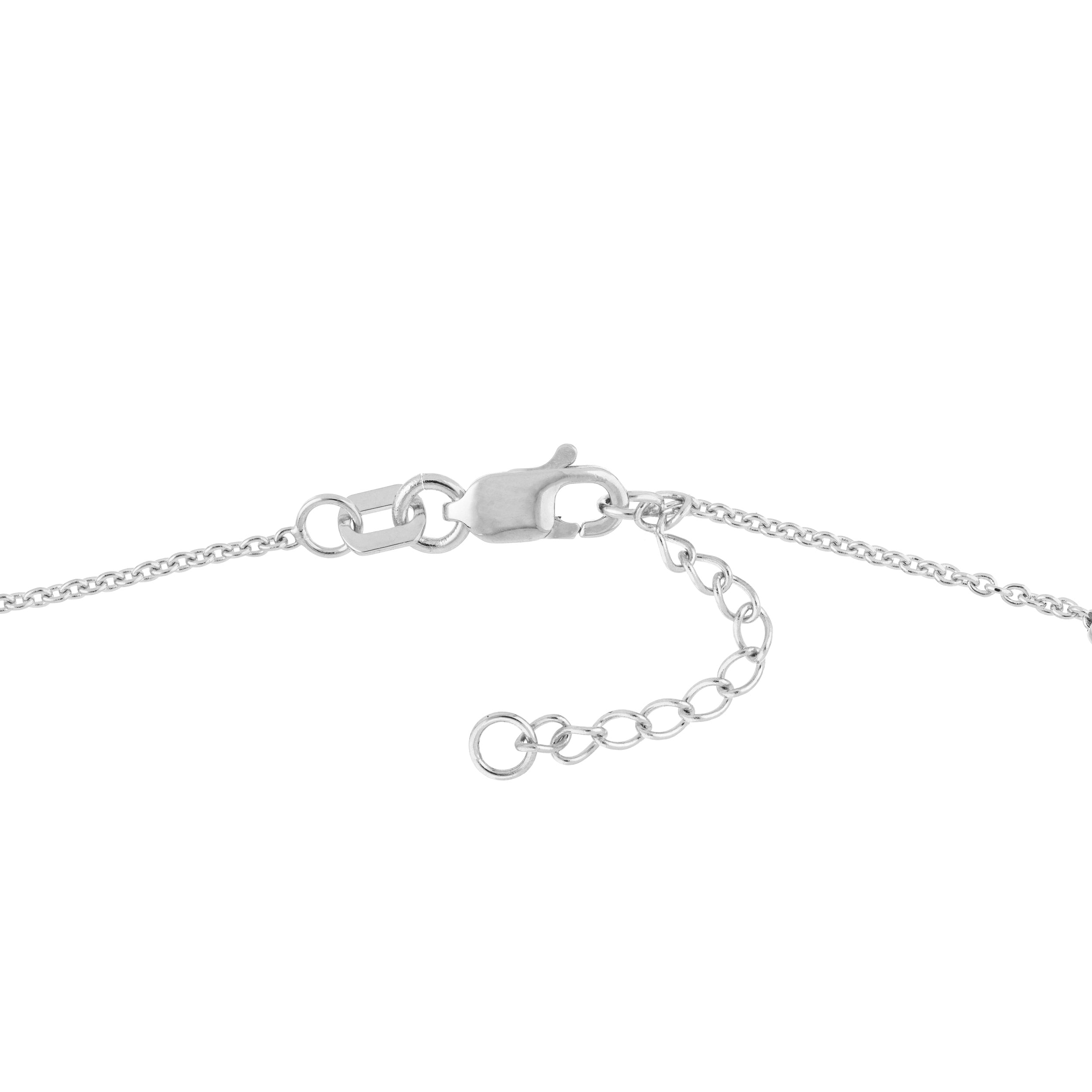Virgin Mary and Cross Adjustable Anklet