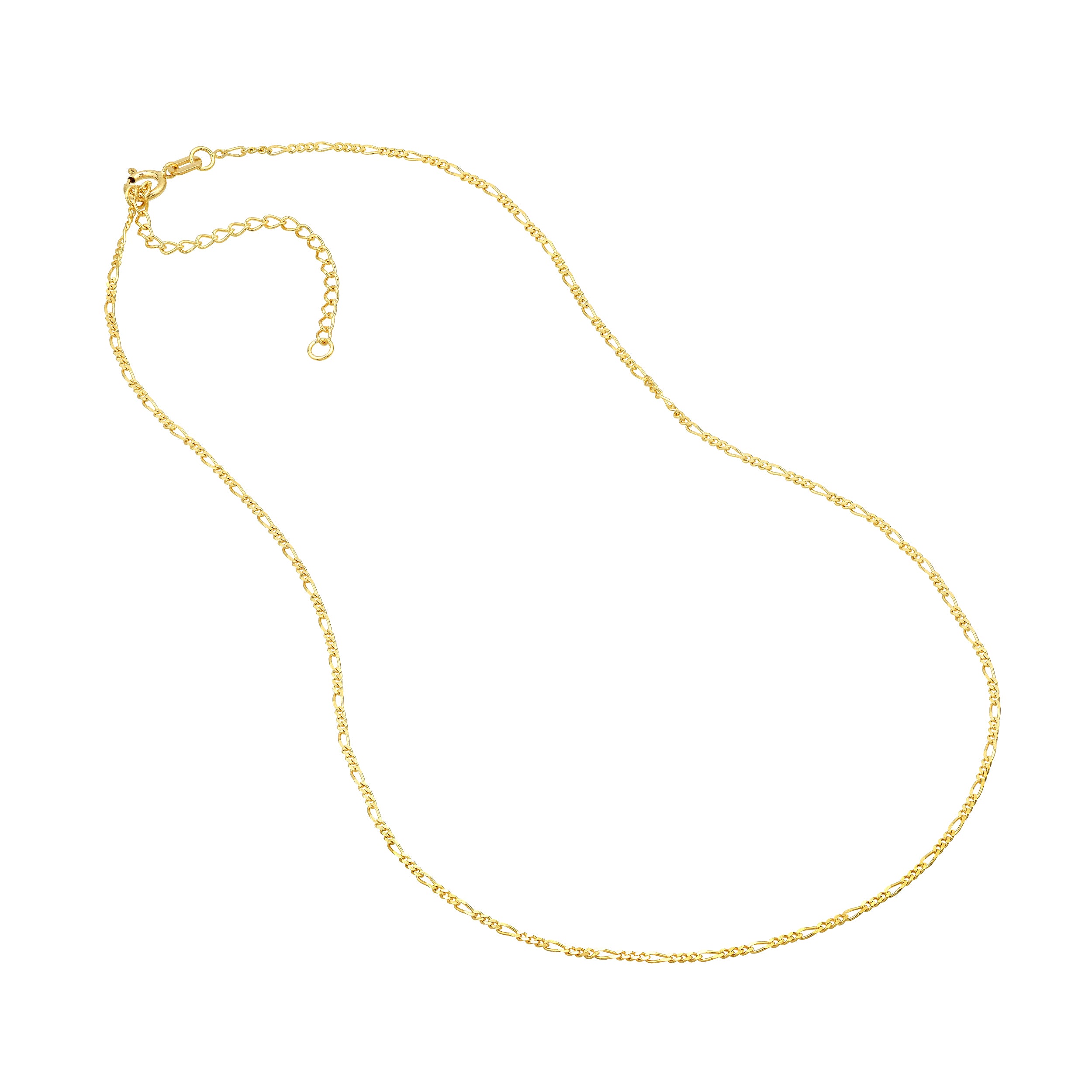 1.28mm Adjustable Childs Figaro Chain