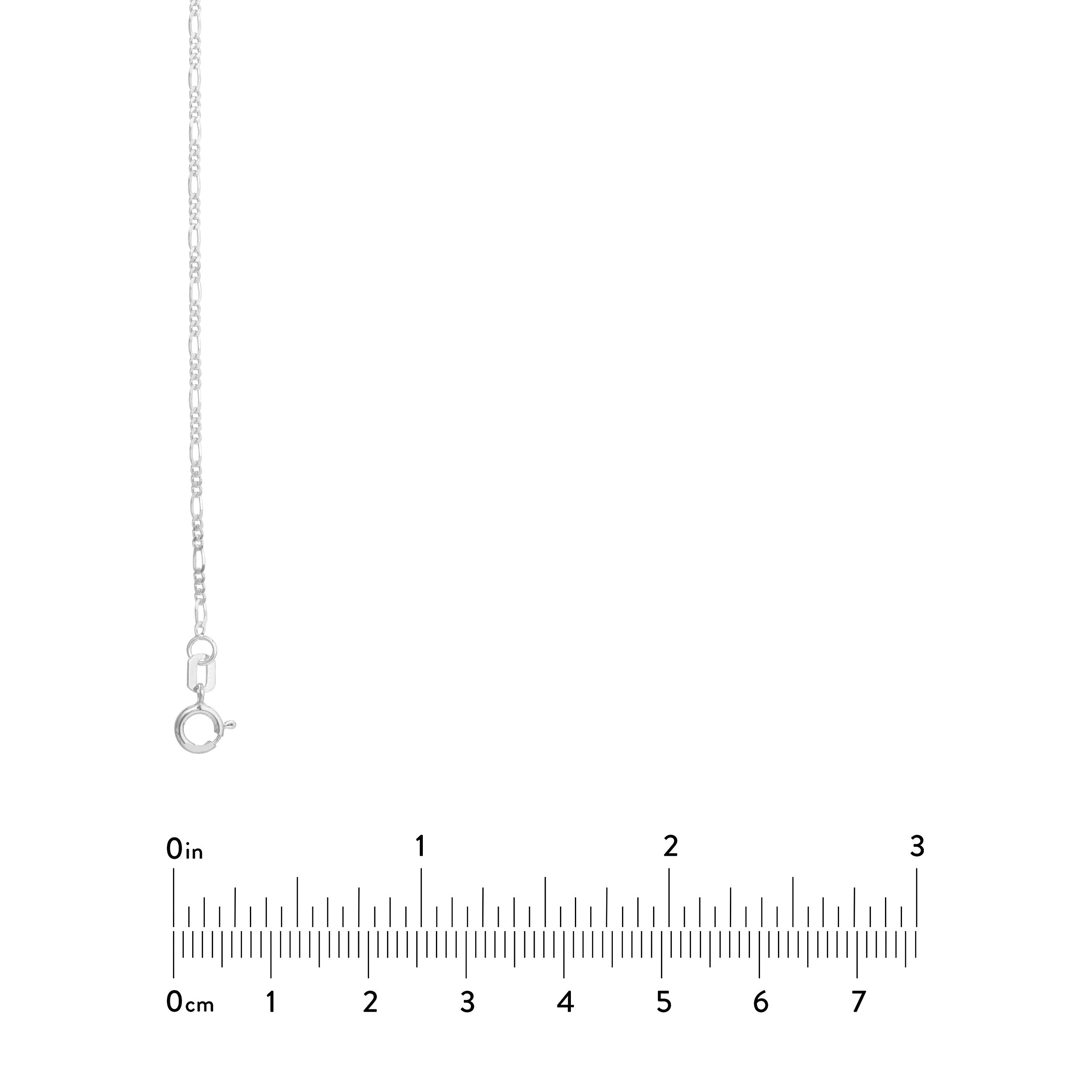 1.28mm Adjustable Childs Figaro Chain
