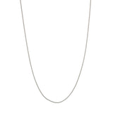 Sterling Silver/Plated Adjustable Cable Chain