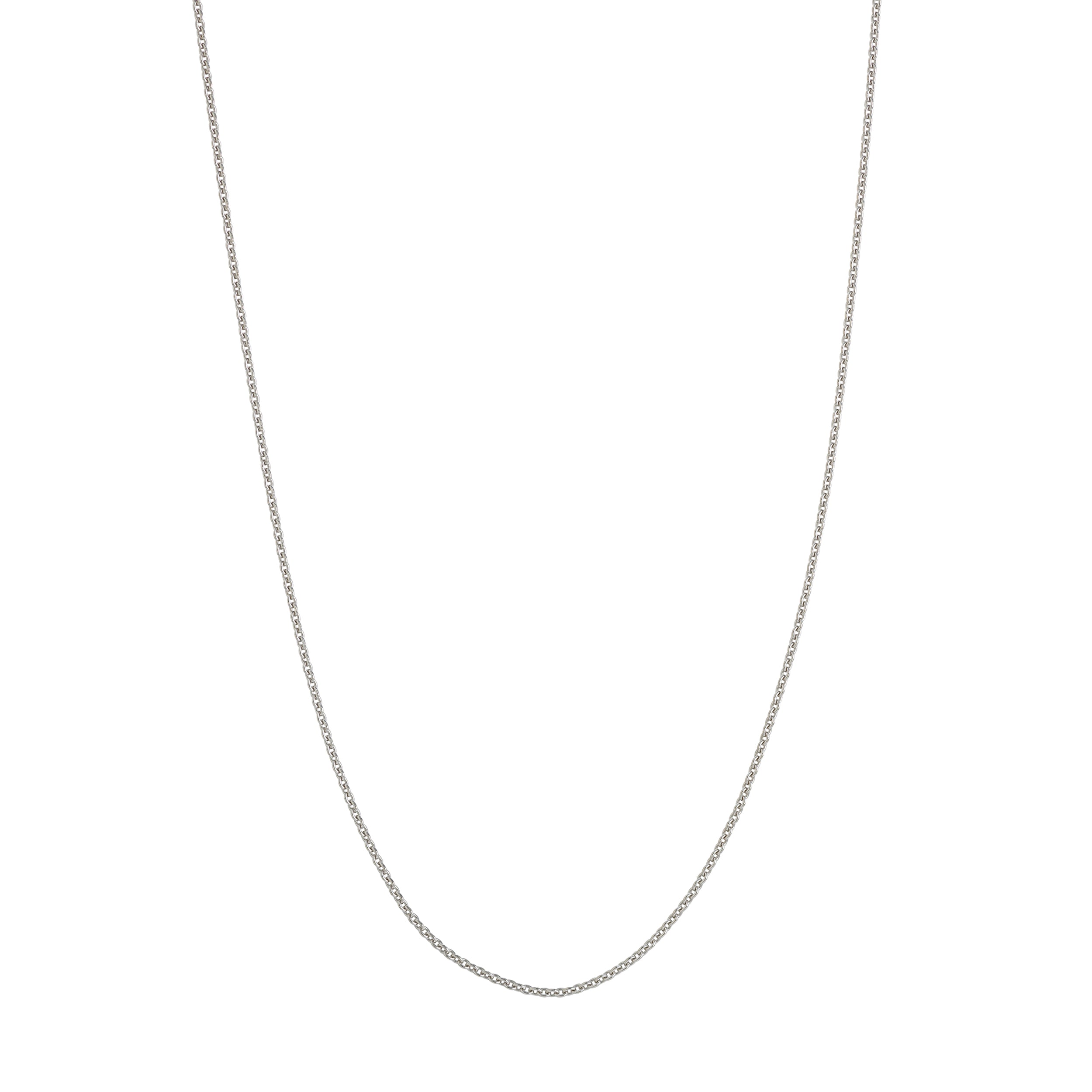 Sterling Silver/Plated Adjustable Cable Chain