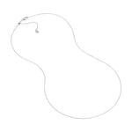 Sterling Silver/Plated Adjustable Cable Chain