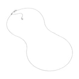 Sterling Silver/Plated Adjustable Cable Chain
