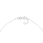 Diamond-Cut Curved Bar on Chain Bracelet