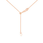 1.25mm Square Wheat Chain with Slider Bead