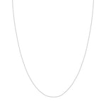 1.25mm Square Wheat Chain with Slider Bead