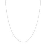 1.25mm Square Wheat Chain with Slider Bead