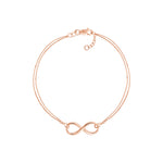 Double Strand Infinity Adjustable Bracelet