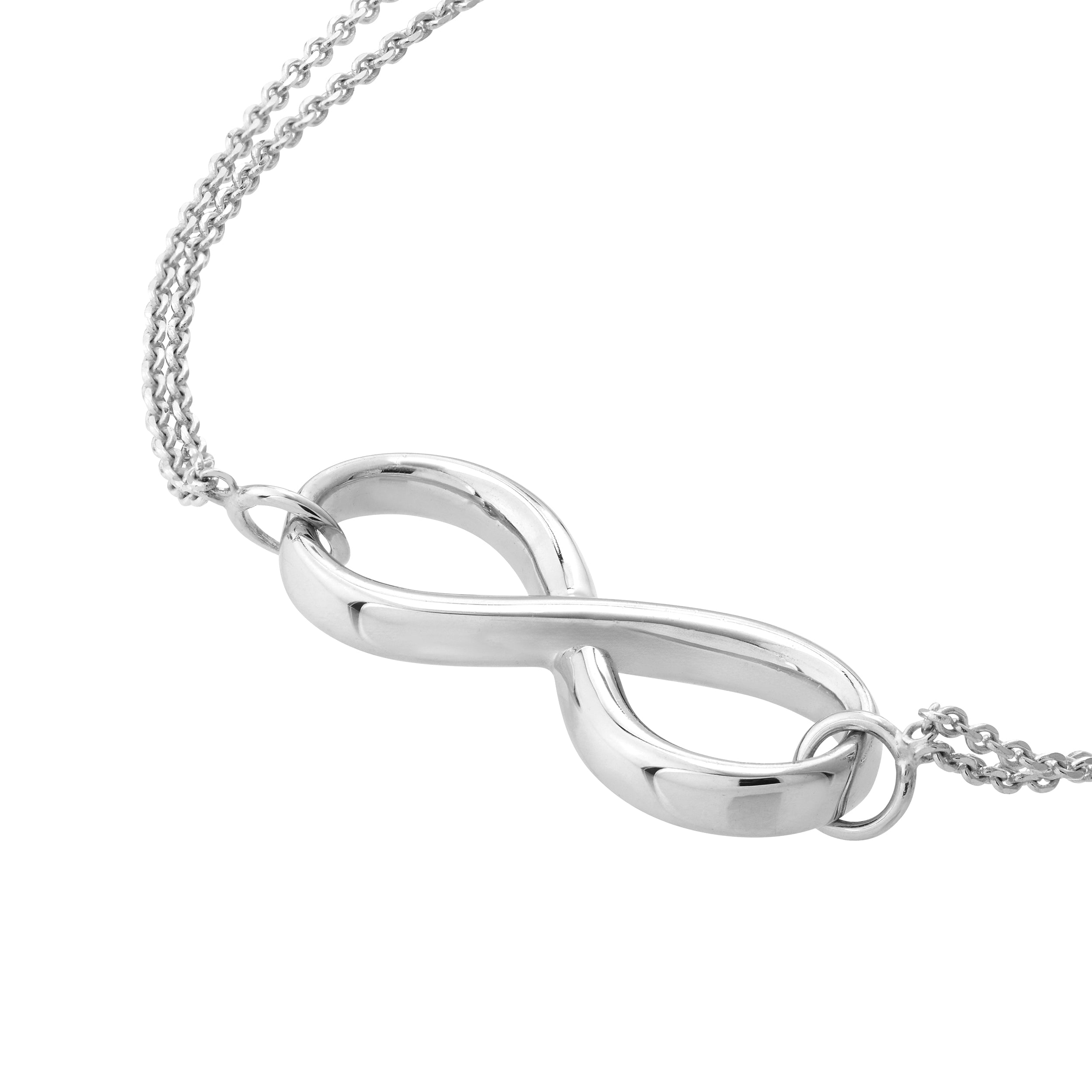 Double Strand Infinity Adjustable Bracelet