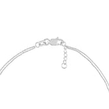 Plated Sterling Silver Infinity Bracelet