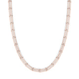 Multi-Strand Saturn Chain Necklace