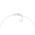 Sideways Mini CZ Cross Adjustable Bracelet