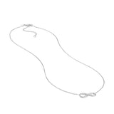 CZ Infinity Adjustable Necklace
