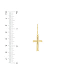 Cross Dangle Earrings on Fish Hook