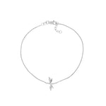 Plated Sterling Silver Mini Dragonfly Bracelet