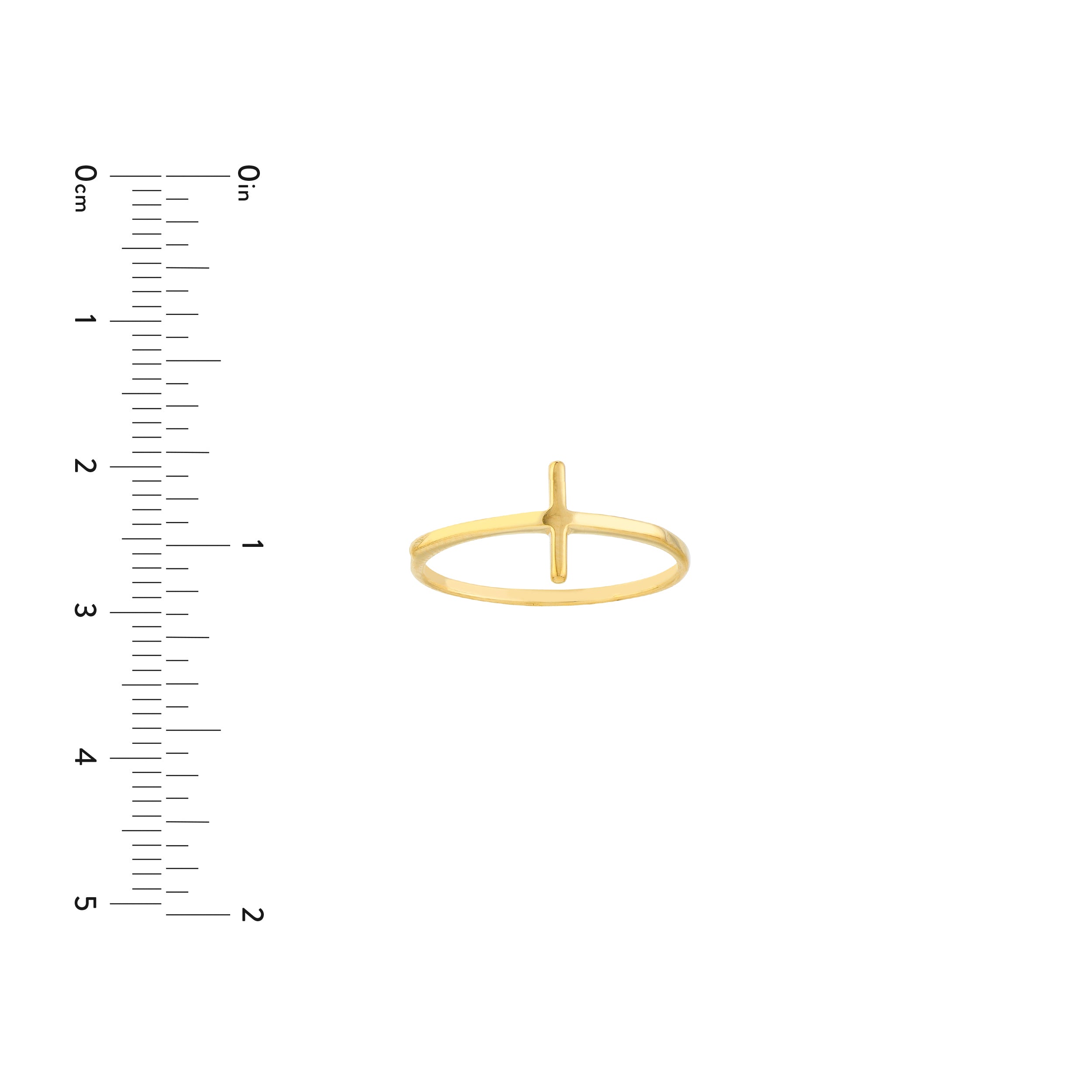 Sideways Cross Ring