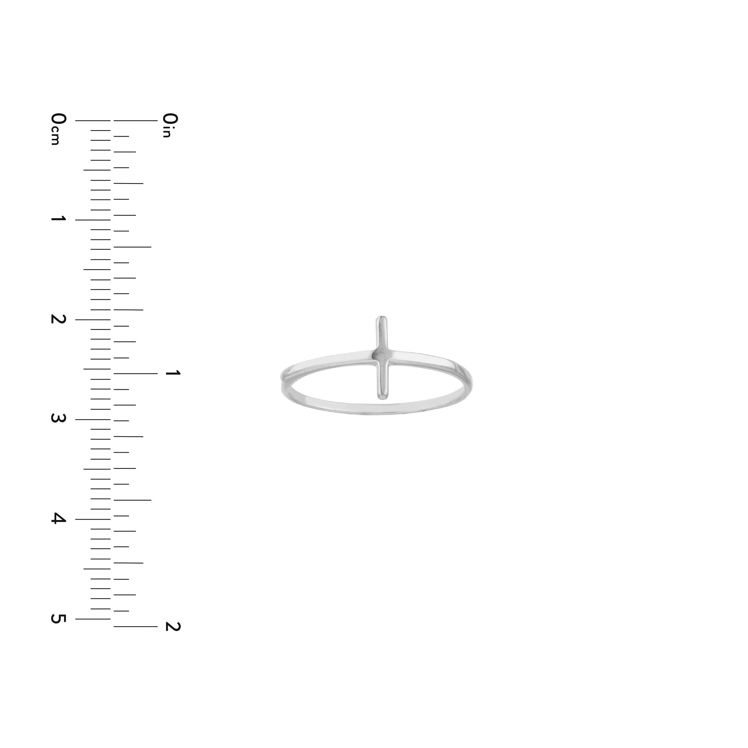 Sideways Cross Ring