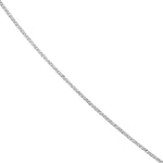 1.15mm Square Wheat Chain with Slider Bead