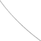 1.15mm Square Wheat Chain with Slider Bead