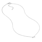 Mini CZ Infinity Adjustable Necklace