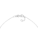 Sterling Silver CZ Evil Eye Adjustable Bracelet