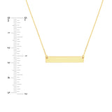 Mini Bar Necklace