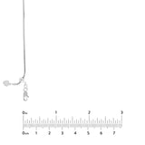 Adjustable Snake Chain Necklace with Slider