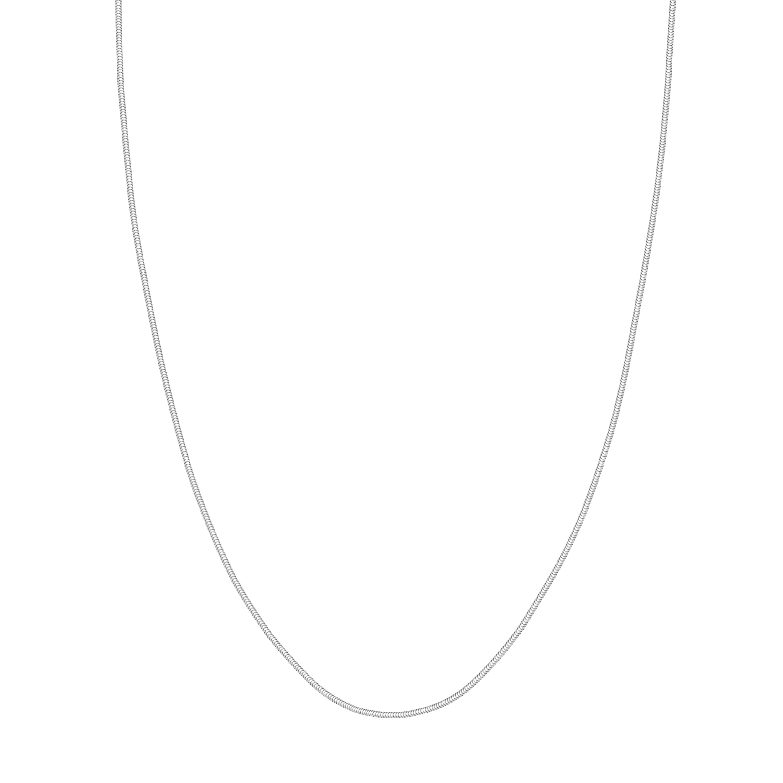 Adjustable Snake Chain Necklace with Slider