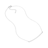 Thin Curved Bar Adjustable Necklace