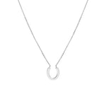 Mini Horseshoe Adjustable Necklace
