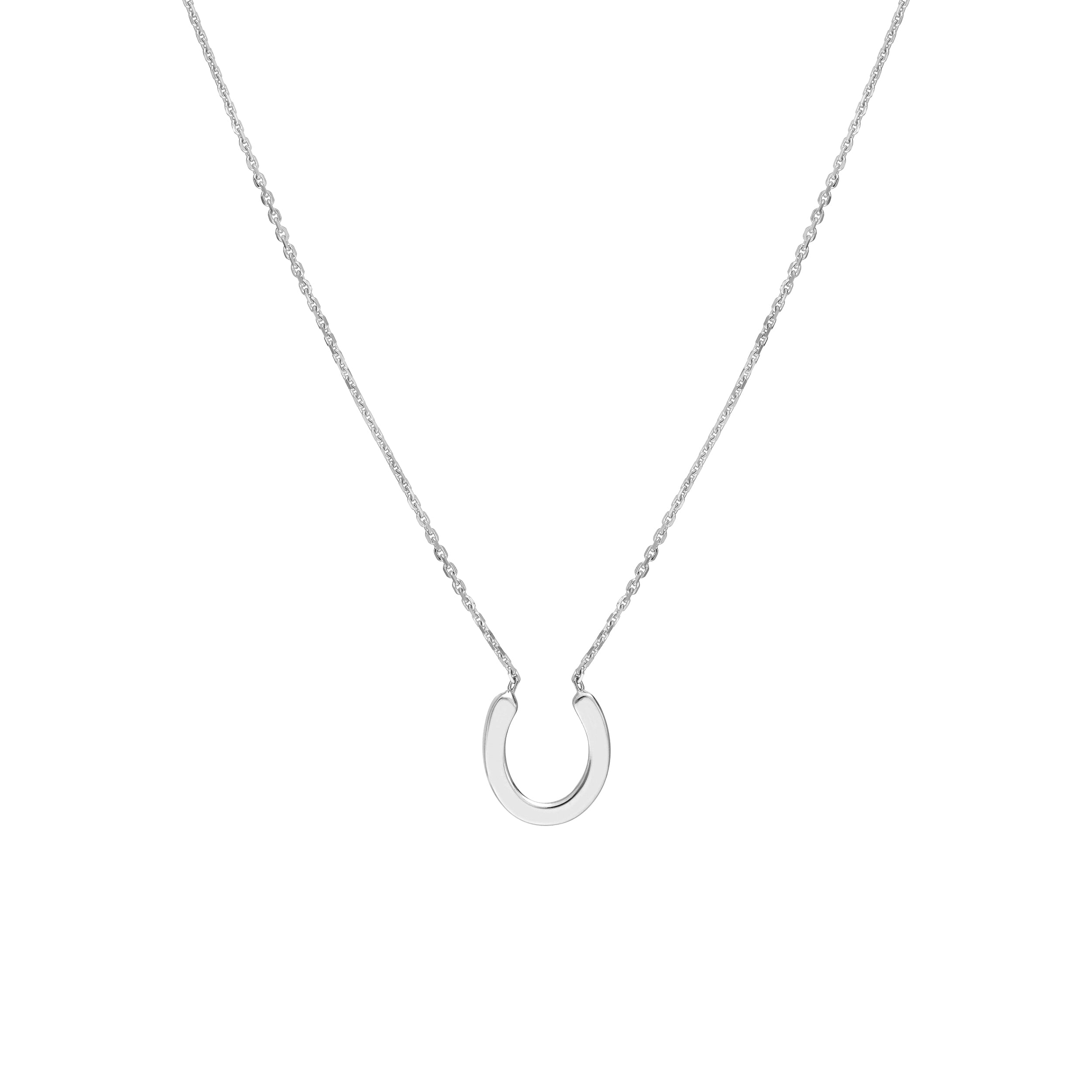 Mini Horseshoe Adjustable Necklace