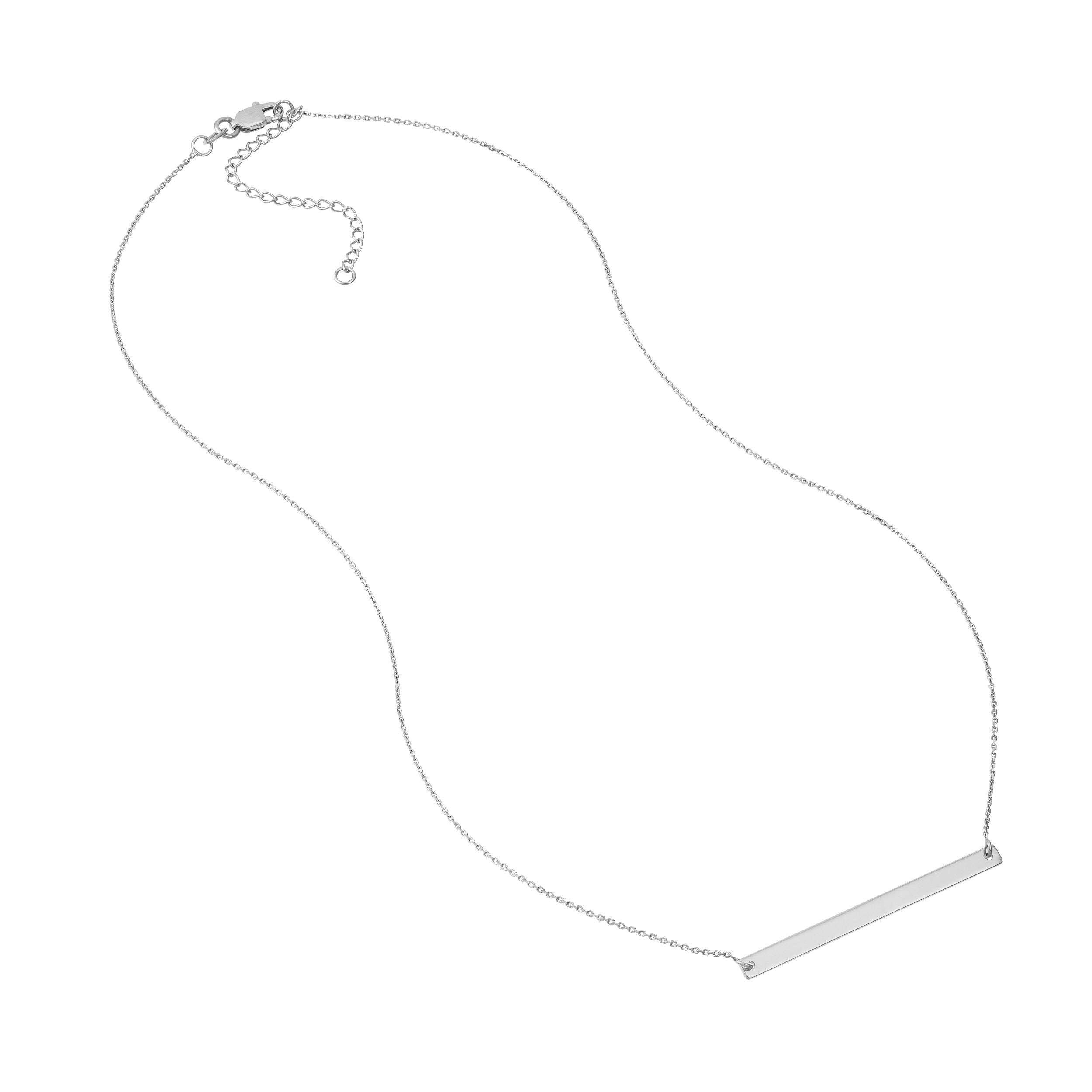 Thin Bar Adjustable Necklace