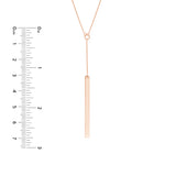 Lariat Bar Adjustable Necklace