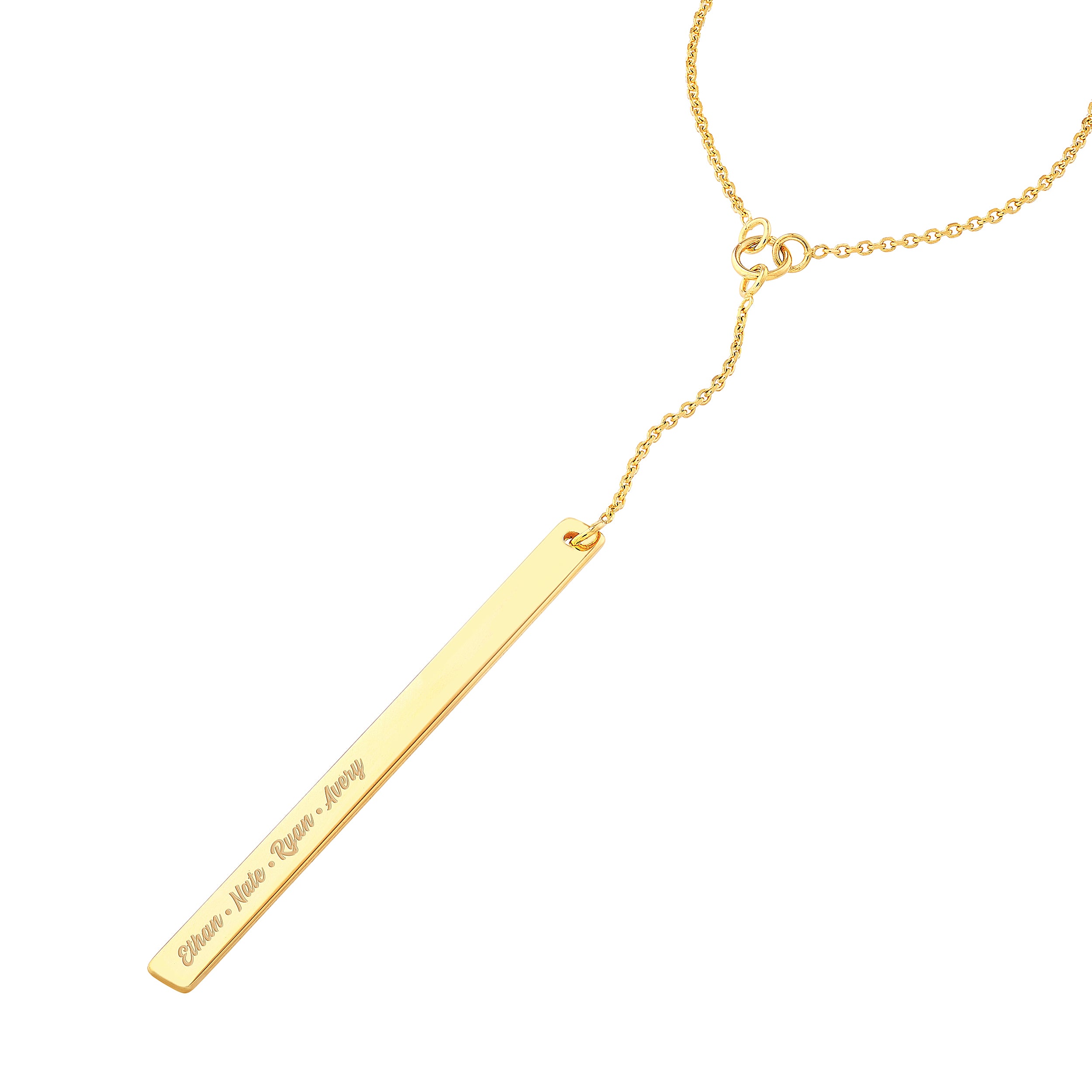 Lariat Bar Adjustable Necklace